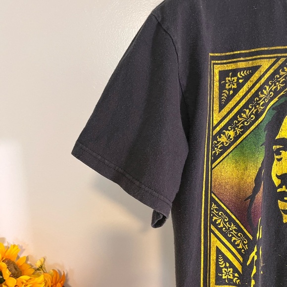Bob Marley Graphic Tee - Black - Picture 3 of 3